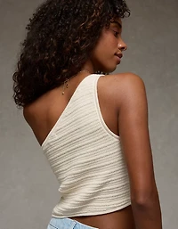AE One-Shoulder Sweater Tank Top