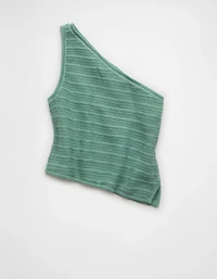 AE One-Shoulder Sweater Tank Top