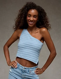 AE One-Shoulder Sweater Tank Top