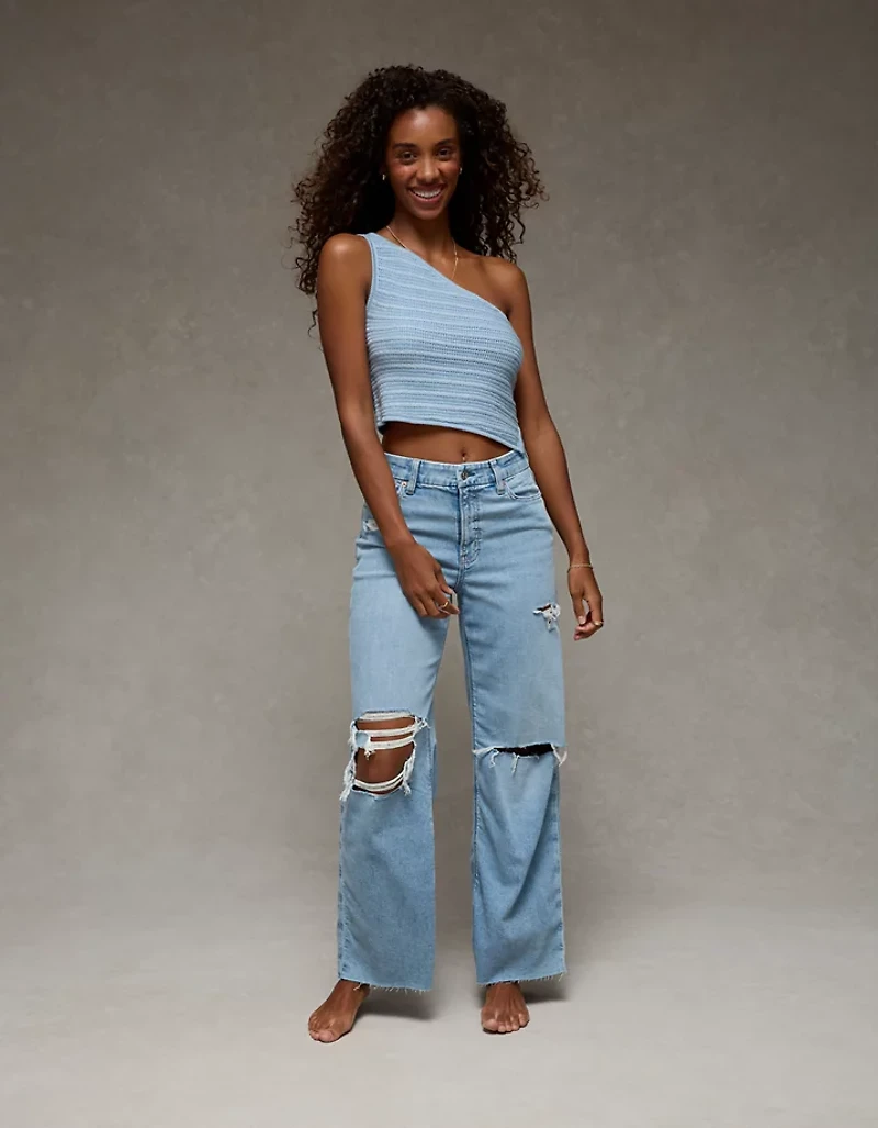 AE One-Shoulder Sweater Tank Top