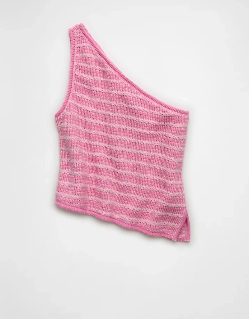 AE One-Shoulder Sweater Tank Top