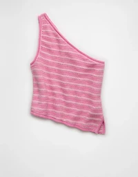 AE One-Shoulder Sweater Tank Top