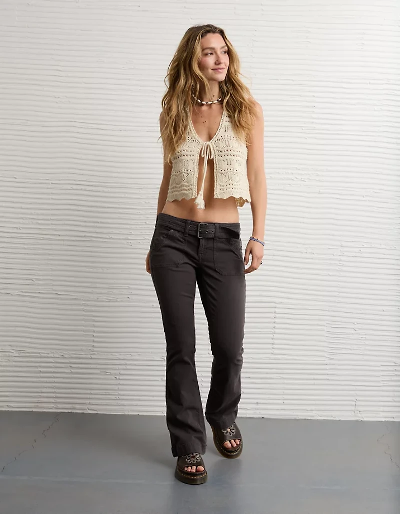 AE Tie-Front Sweater Vest