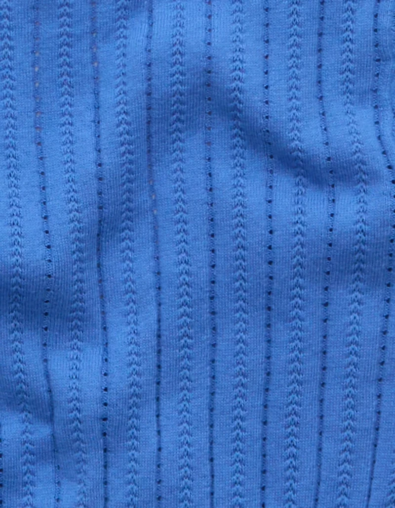 AE V-Neck Crossover Sweater Tee