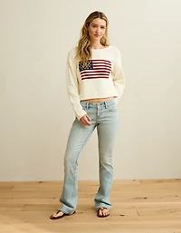 AE American Flag Graphic Sweater