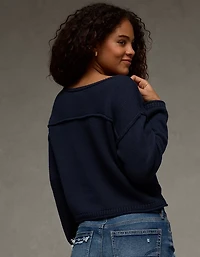 AE American Flag Graphic Sweater