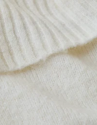 AE Whoa So Soft Off-The-Shoulder Foldover Sweater Top