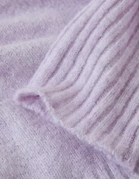 AE Whoa So Soft Off-The-Shoulder Foldover Sweater Top