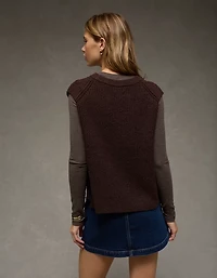 AE Whoa So Soft Side-Tie Vest