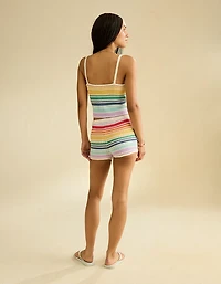 AE Pride Cropped Knit Tank Top