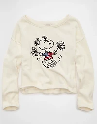 AE Americana Snoopy Graphic Sweater