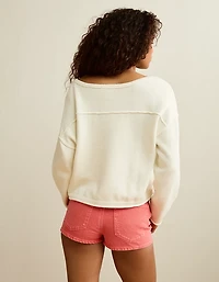 AE Americana Snoopy Graphic Sweater