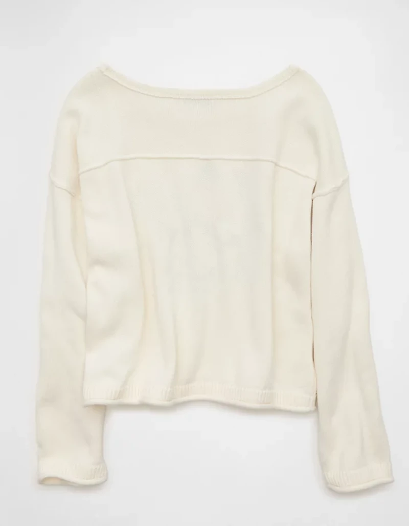 AE Snoopy Graphic Sweater