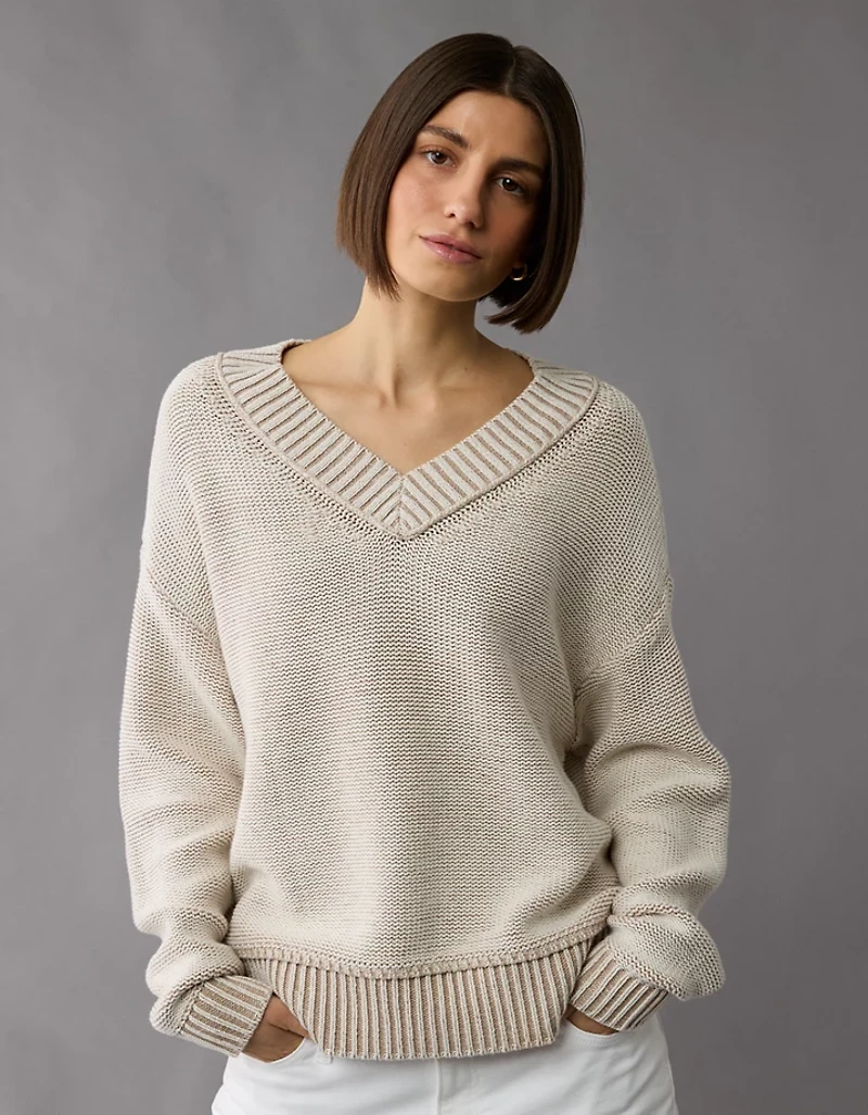 AE Long Weekend V-Neck Sweater