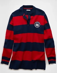 Polo de style rugby en tricot The Summer I Turned Pretty x AE