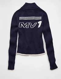 Chandail à capuchon en tricot glissière pleine longueur Red Bull AE