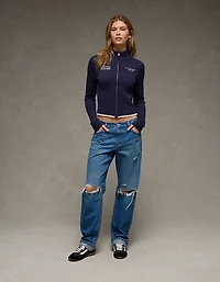 Chandail à capuchon en tricot glissière pleine longueur Red Bull AE