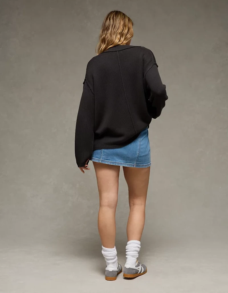 AE Big Hug V-Neck Sweater