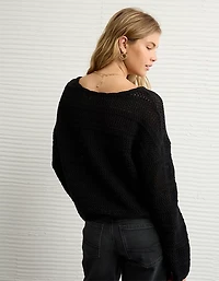 Chandail court au crochet AE