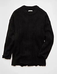 AE Oversized Waffle Sweater