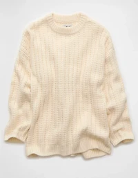 AE Oversized Waffle Sweater