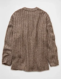 Chandail surdimensionné gaufré AE