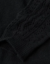 AE Whoa So Soft Lace Sweater