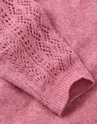 AE Whoa So Soft Lace Sweater