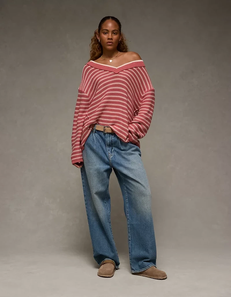 AE Big Hug V-Neck Sweater