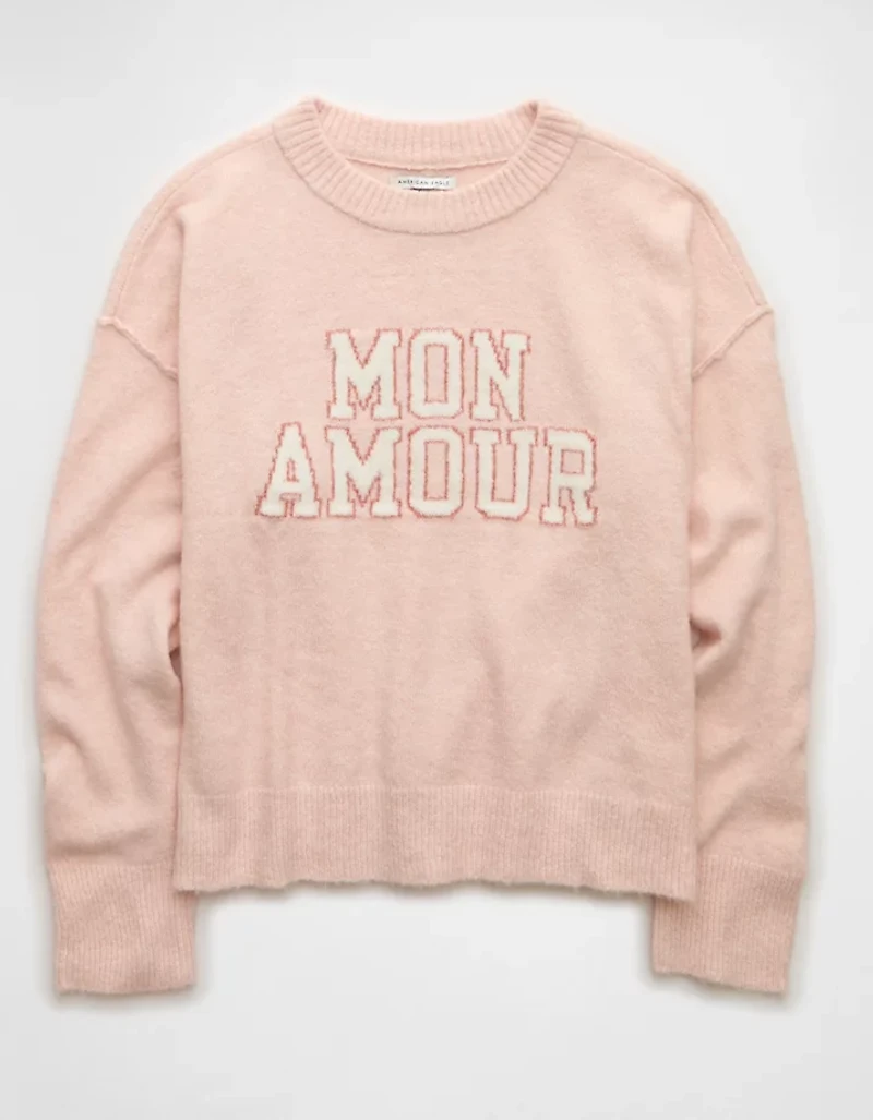 AE Whoa So Soft Valentine's Day Sweater