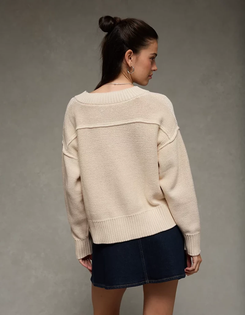 AE Long Weekend V-Neck Sweater