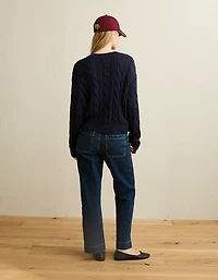 Chandail en tricot avec torsades AE