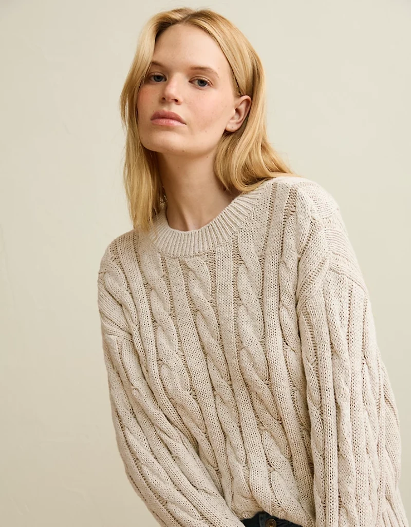 AE Cable Knit Sweater