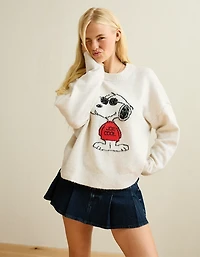 AE Whoa So Soft Snoopy Joe Cool Graphic Sweater