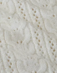 AE Whoa So Soft Cable Knit Vest