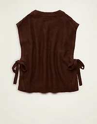 Veste sans manches en tricot torsadé Whoa Si douce AE