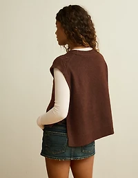Veste sans manches en tricot torsadé Whoa Si douce AE