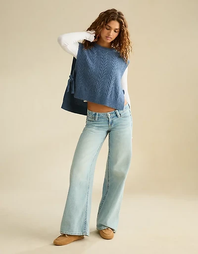Veste sans manches en tricot torsadé Whoa Si douce AE