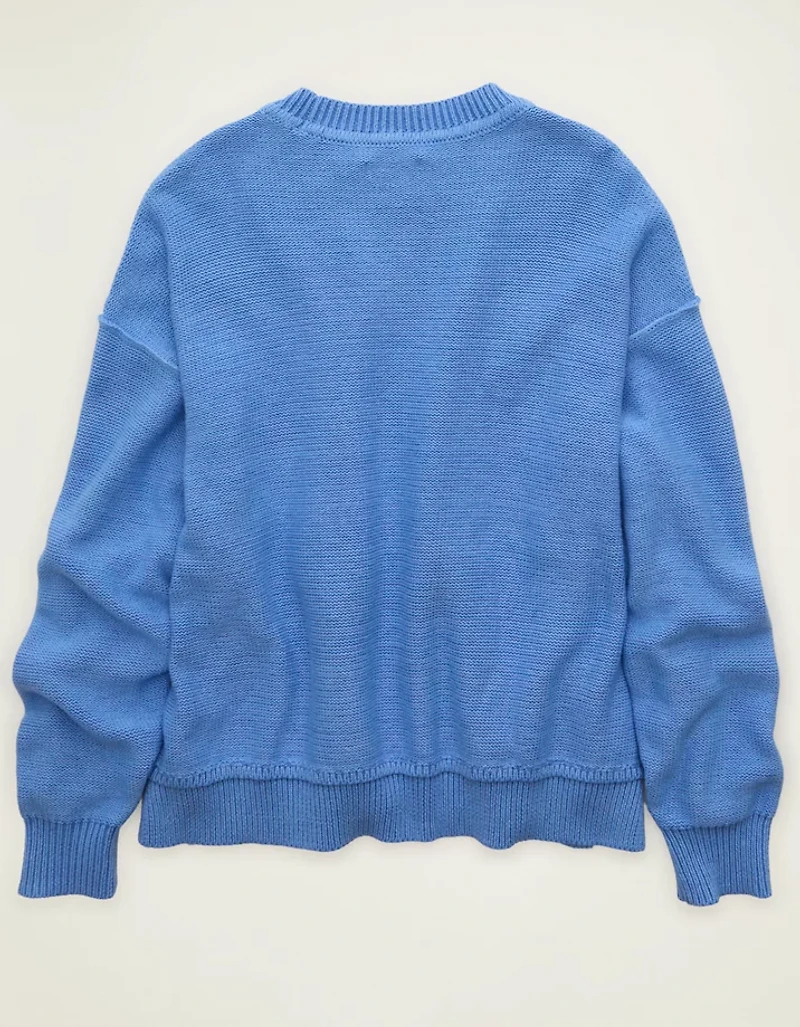 AE Oversized Crew Neck Sweater