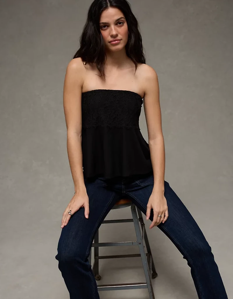AE Lace Tube Top
