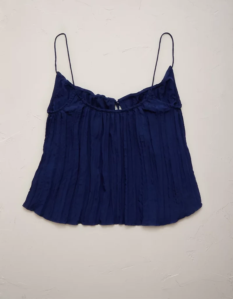 AE77 Crinkle Cami Top