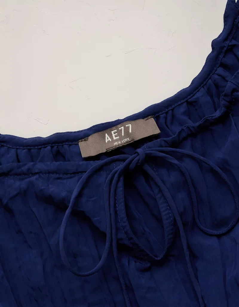AE77 Crinkle Cami Top