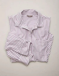 AE77 Oversized Poplin Button-Up Shirt
