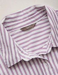 AE77 Oversized Poplin Button-Up Shirt