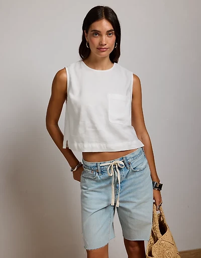 AE77 Boxy Shell Top