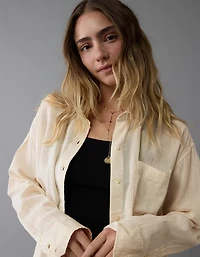 AE Perfect Button-Up Shirt