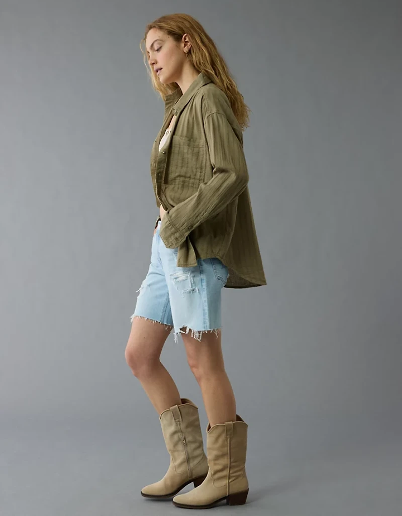 AE Perfect Button-Up Shirt