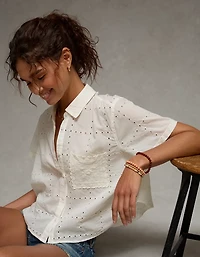 AE Embroidered Cabana Shirt