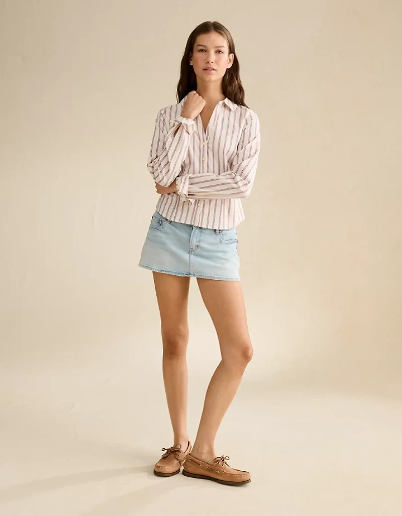 Chemise boutonnée et ajustée AE