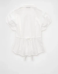 AE Short-Sleeve Button-Up Shirt